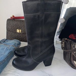 Leather Timberland Boots